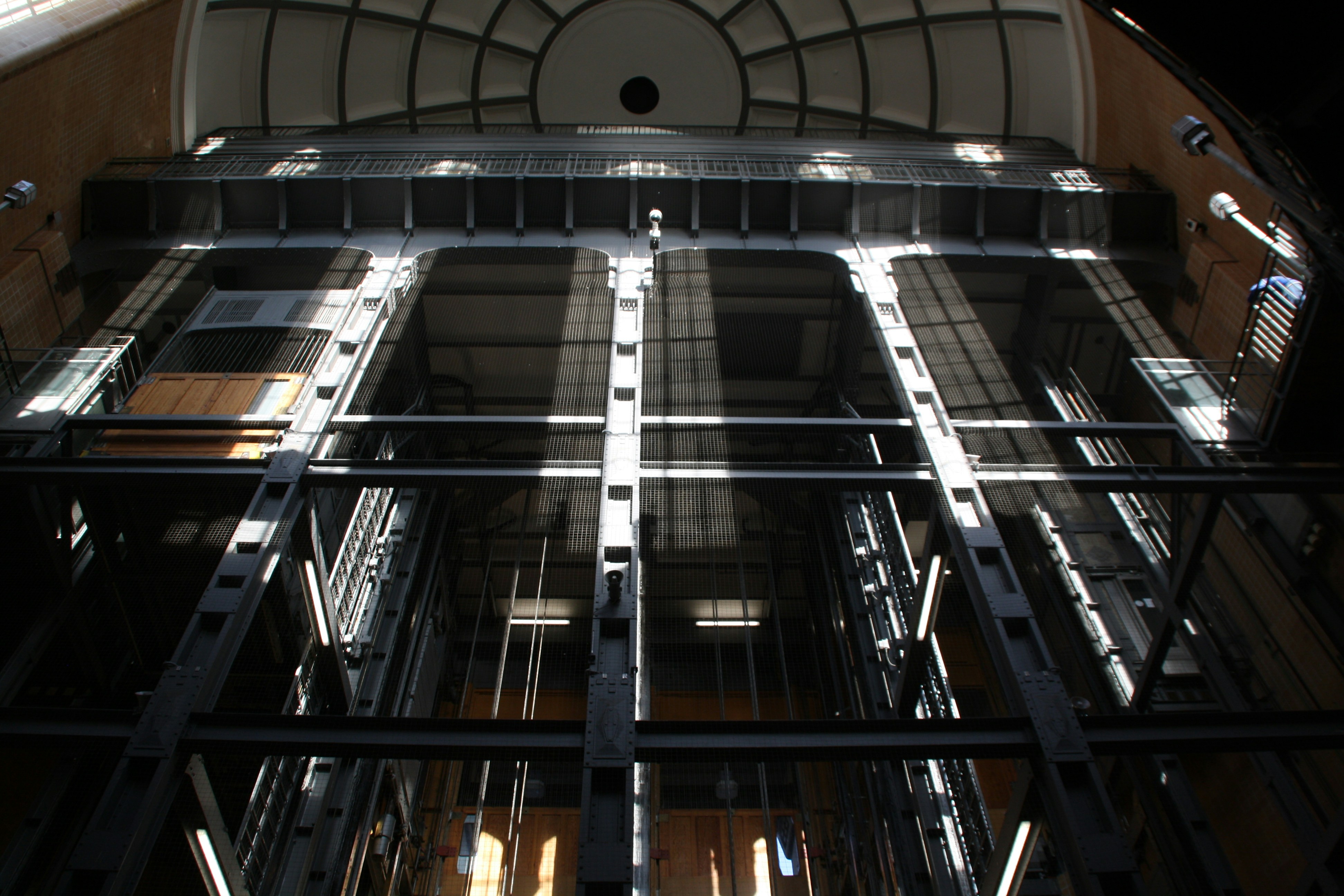 a very tall building with lots of windows