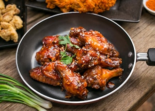 Fried Barbecue Chicken