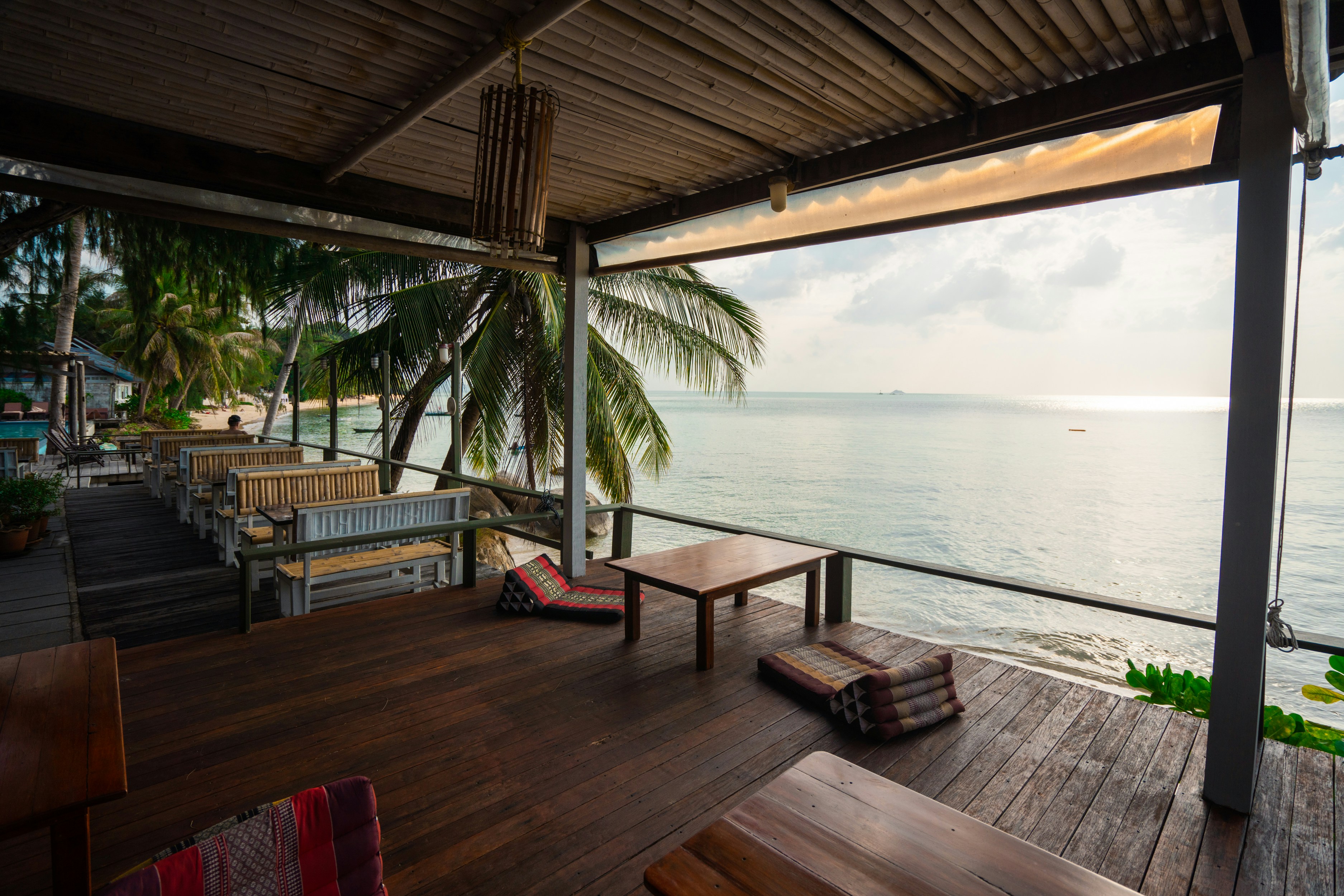 New Beach House Deck in Galveston, Texas
