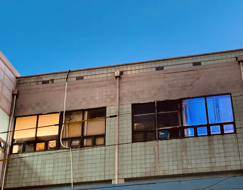 a building that has a clock on the side of it