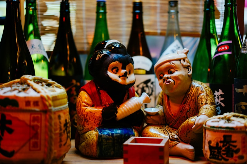 Figuras divertidas en pareja