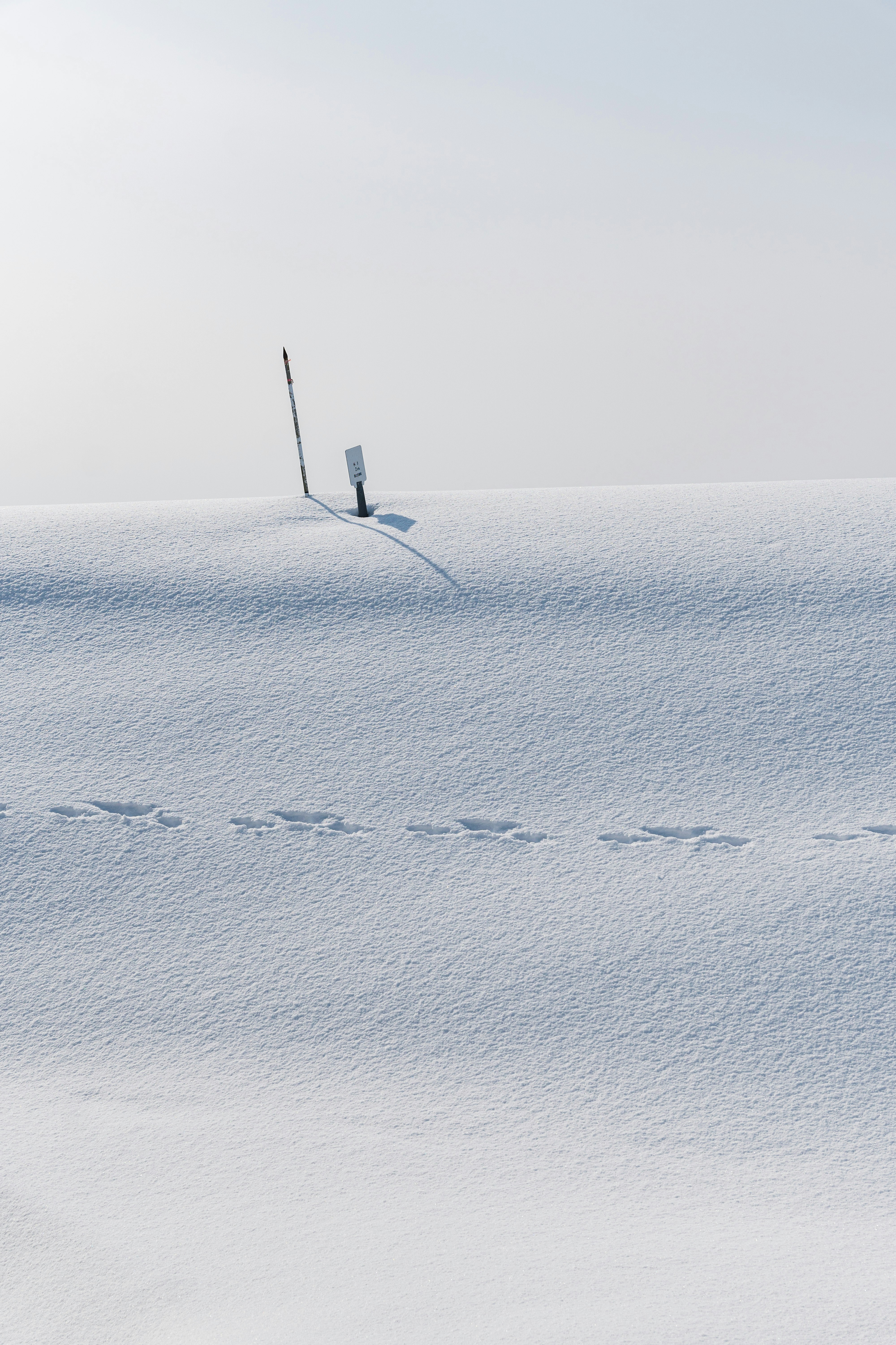 uma pessoa andando através de um campo coberto de neve