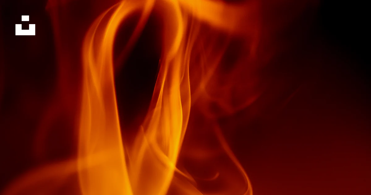 A close up of a red and yellow fire photo – Free Poland Image on Unsplash