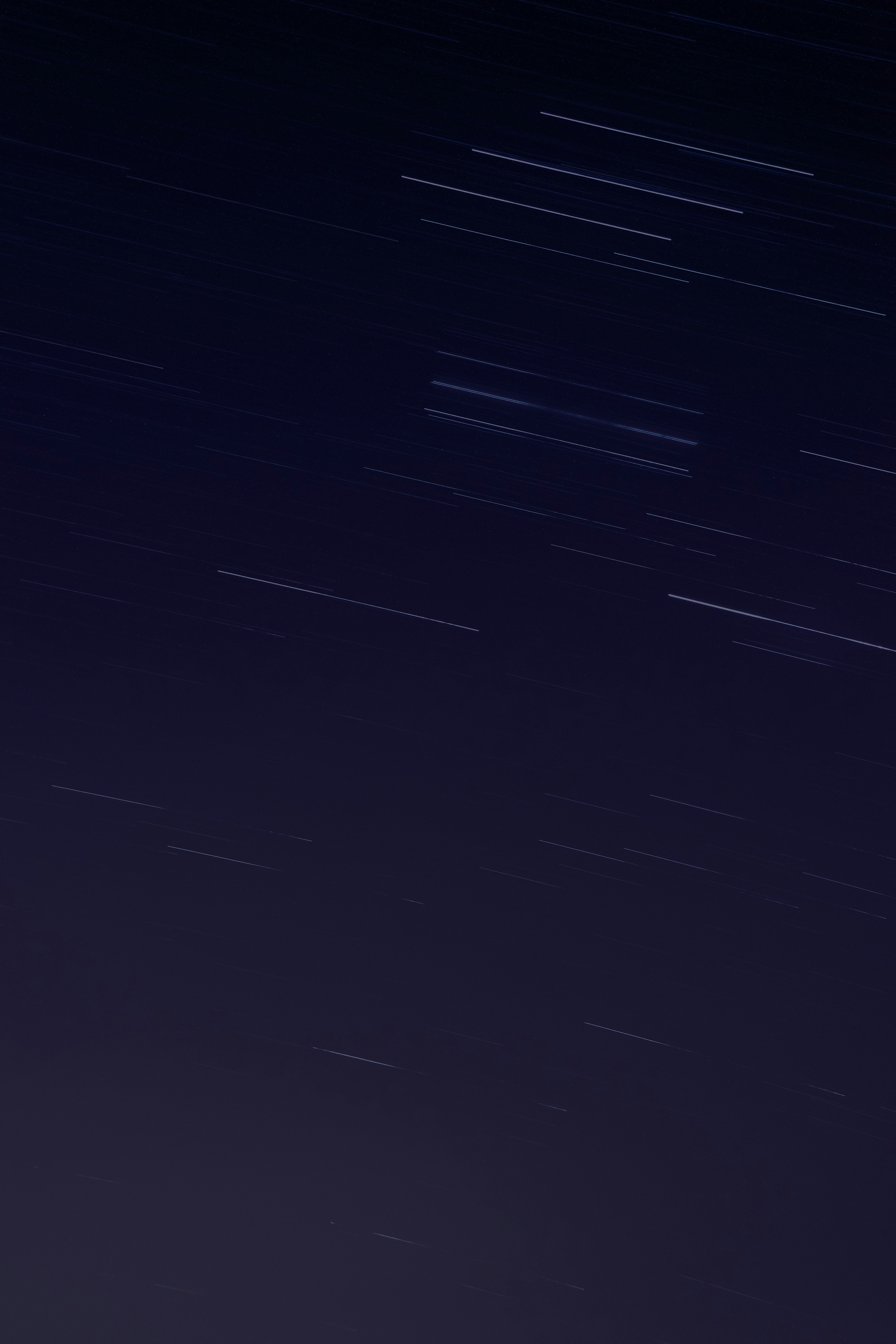 the night sky is full of stars and lines