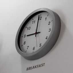 9pm clock