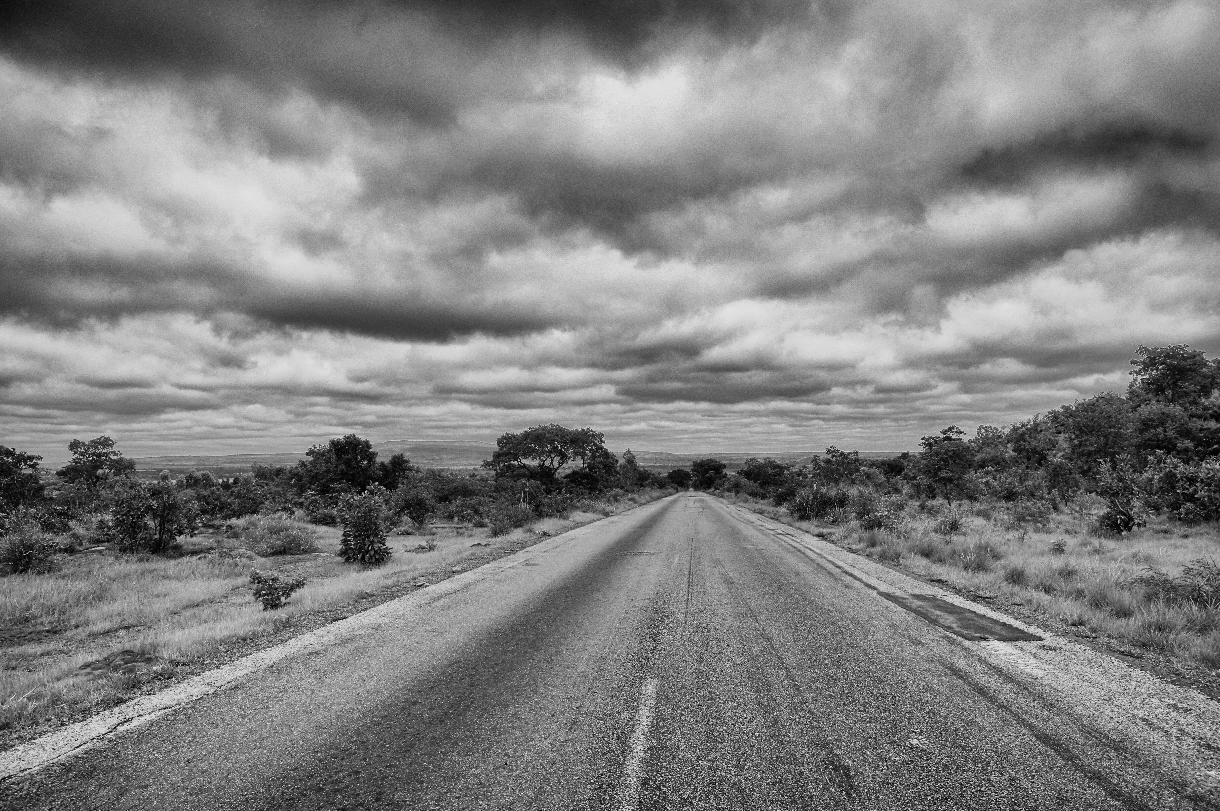 Road between Bobo Dioulasso and Banfora, Burkina Faso