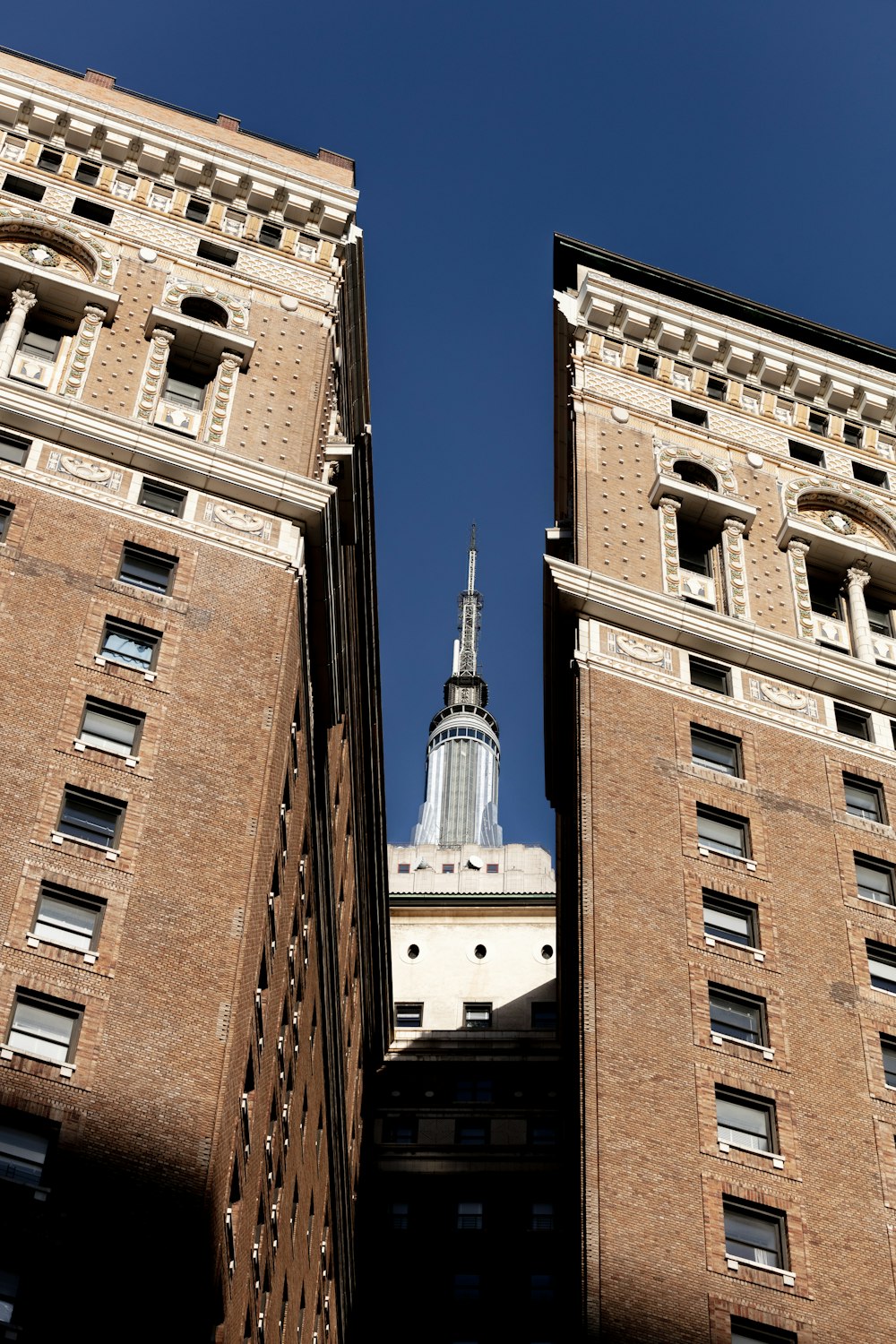 a tall building with a spire on top of it