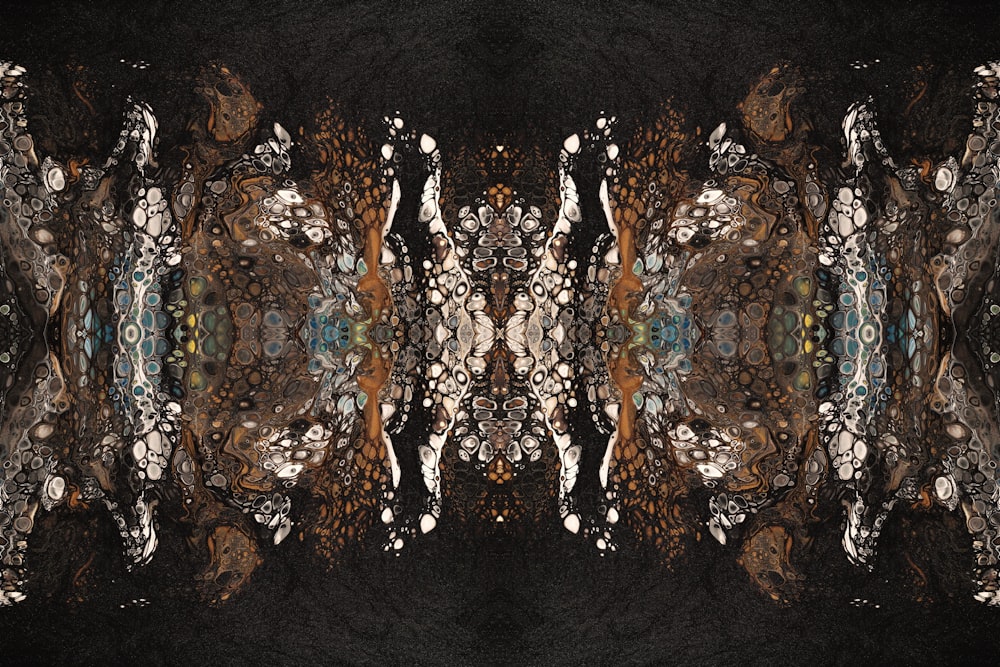 an abstract image of a black and brown background