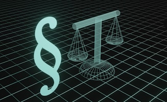 a scale and a dollar sign on a black background