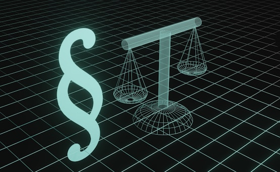 a scale and a dollar sign on a black background