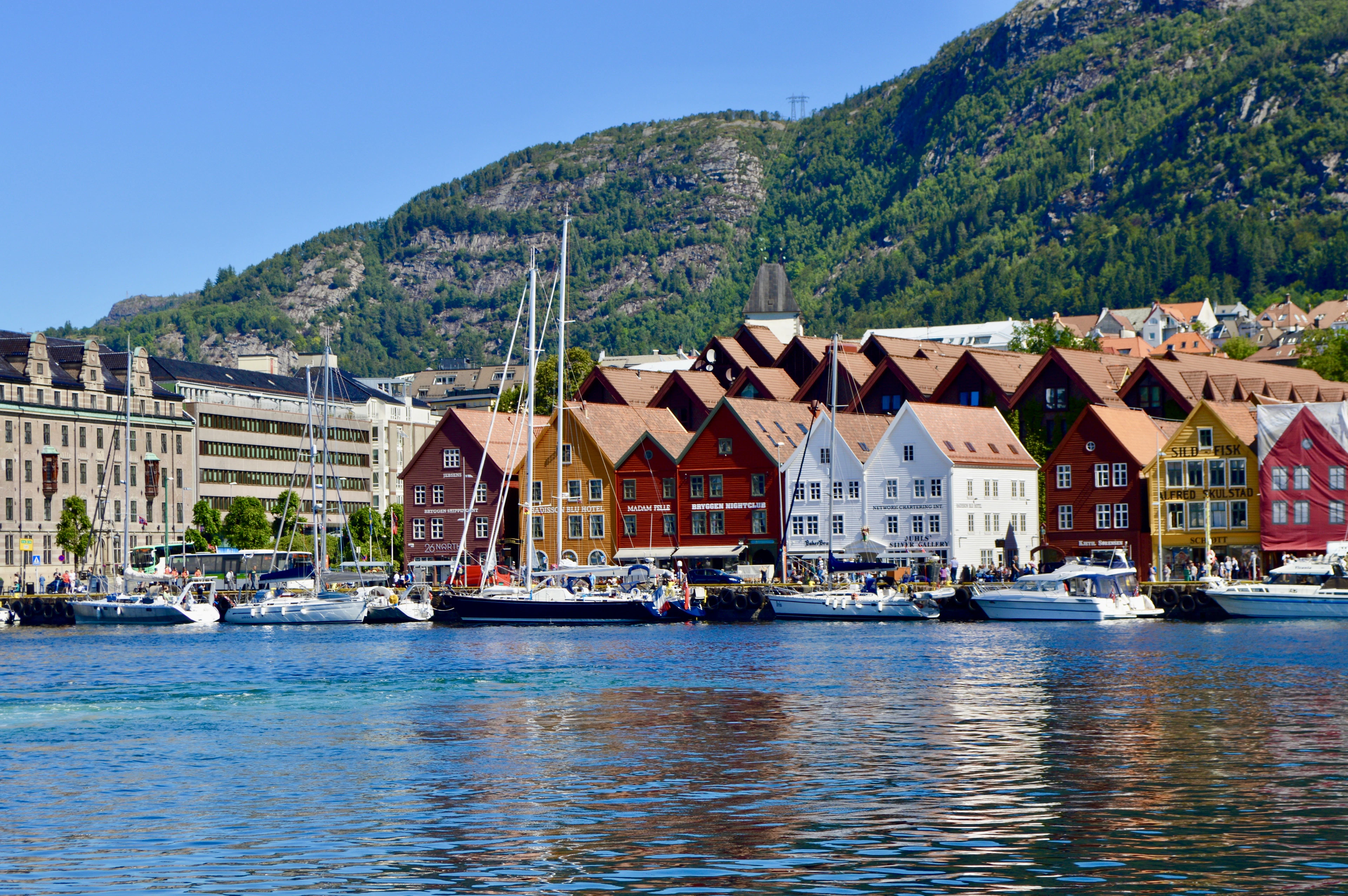 Harborfront and Bryggen, Bergen