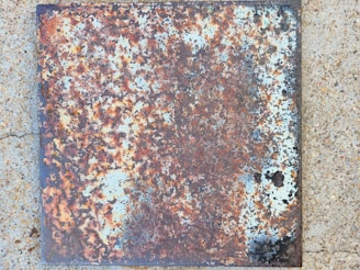 Detailed texture of rust-resistant coating on a premium license plate frame