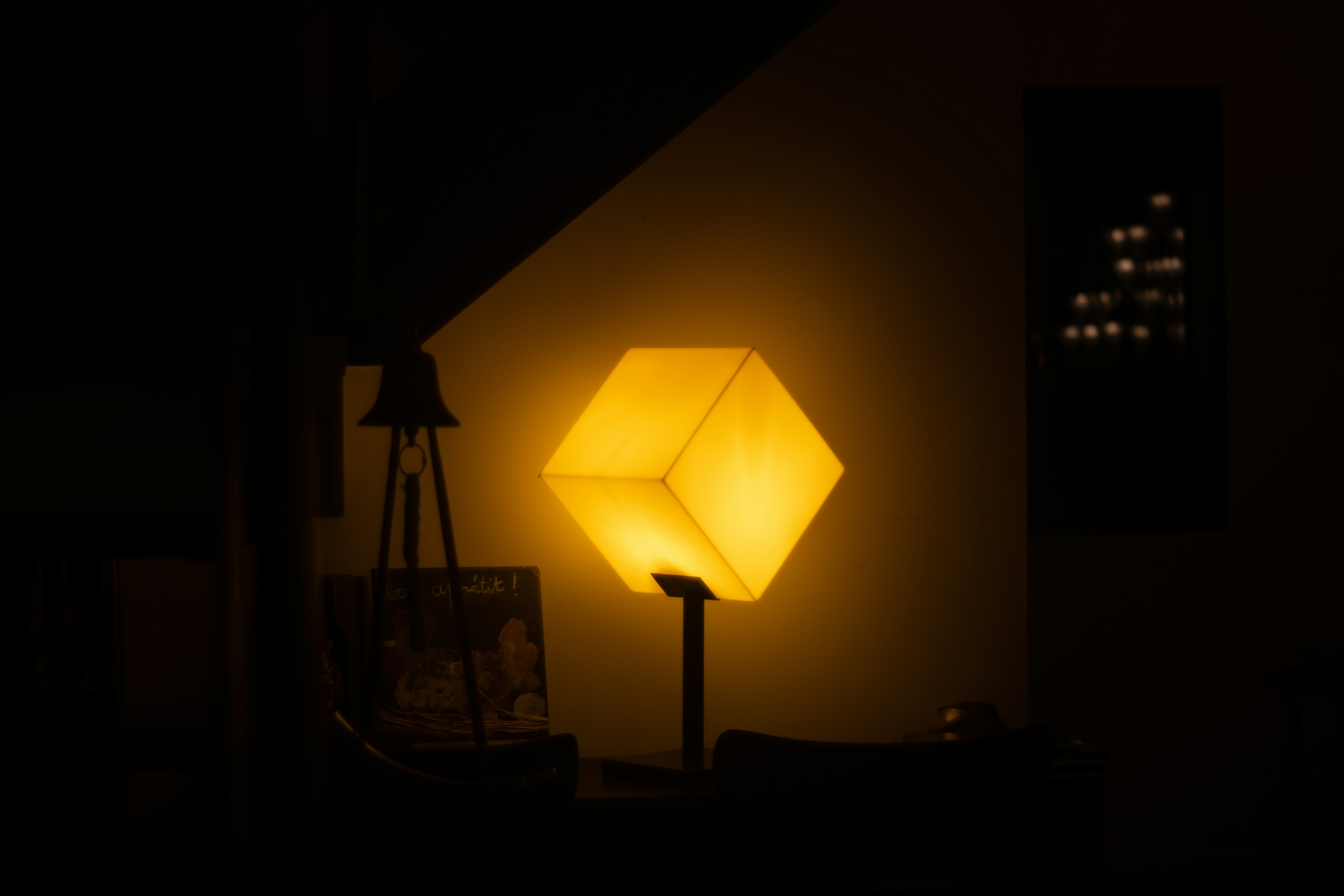 Lámpara geométrica 3D