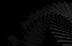 a black and white photo of an abstract design
