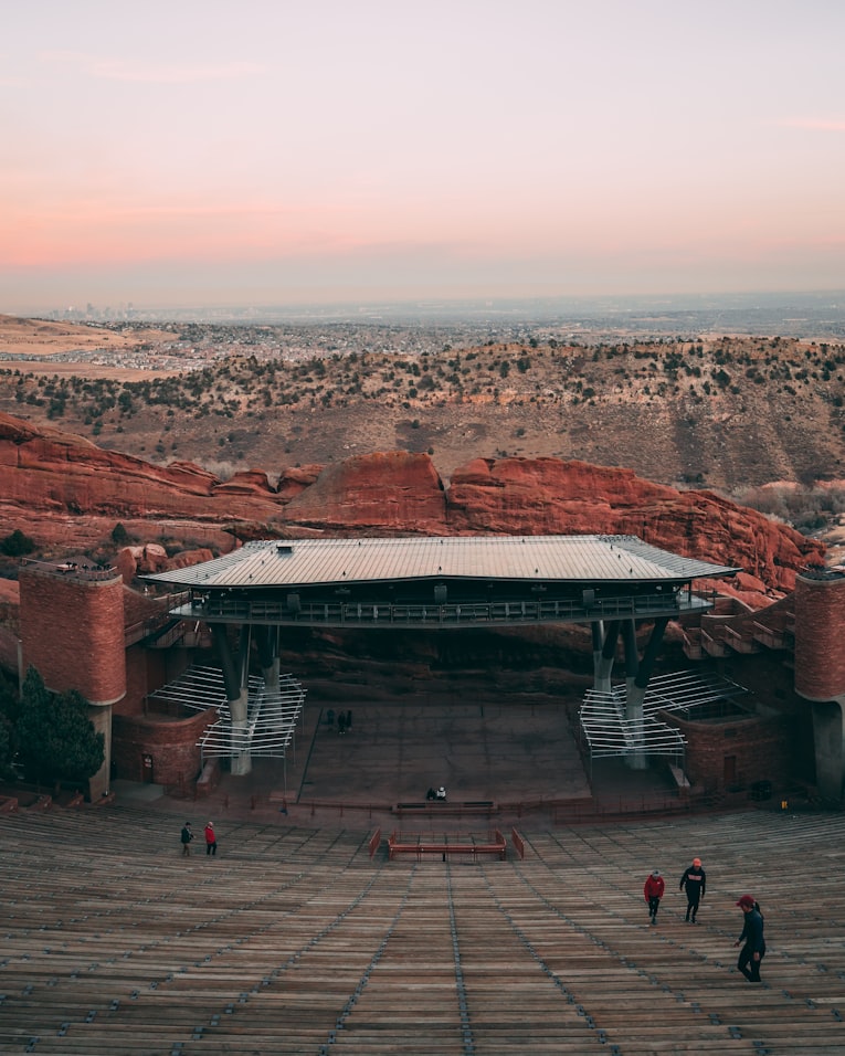 The Red Rocks Amphitheater, Denver