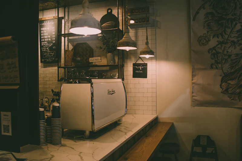 Cafe counter