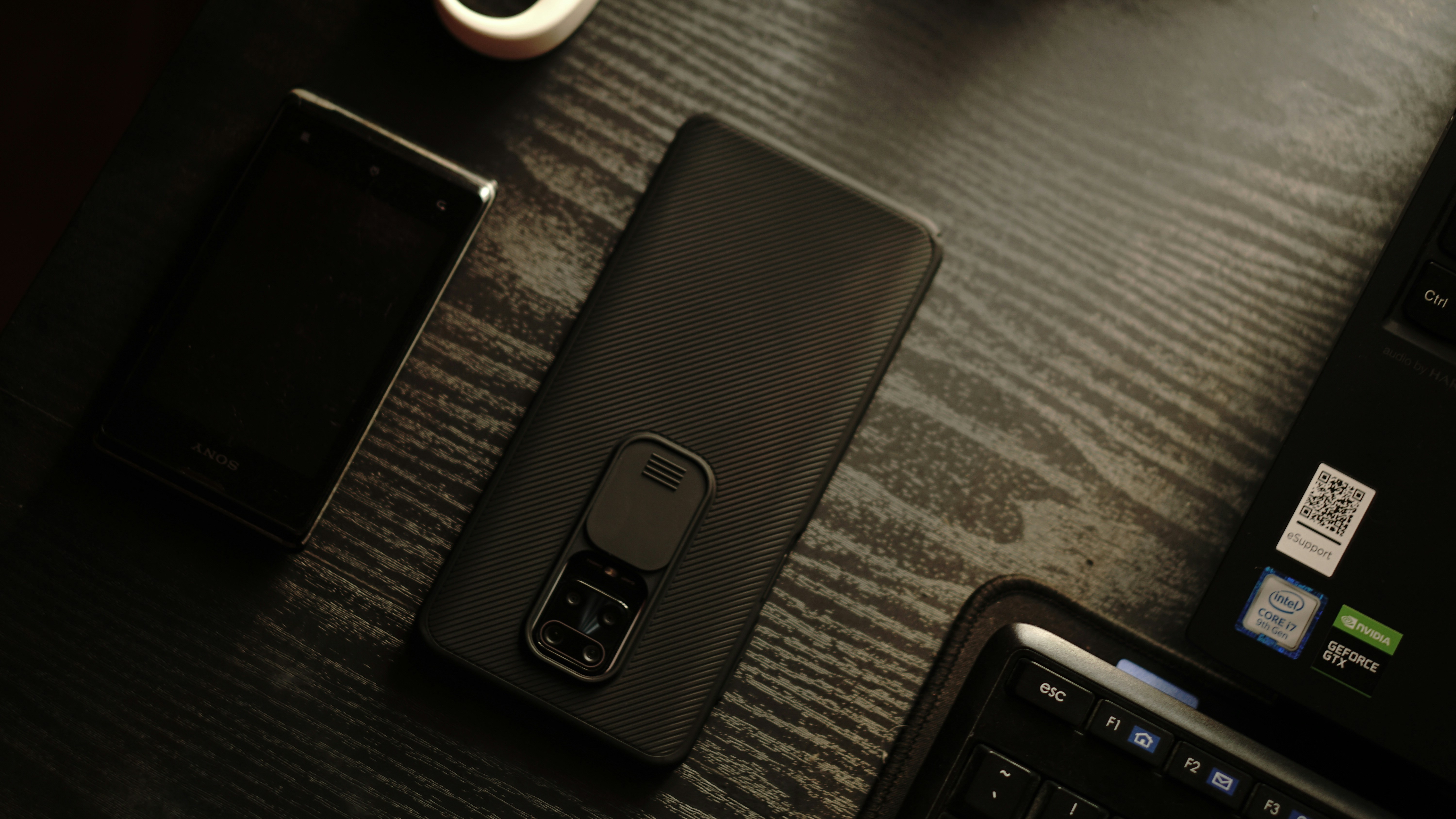 Smartphone workspace setup