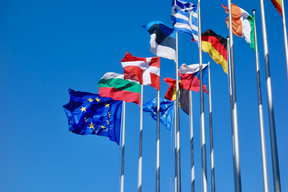 Flags flying — I Love My Flag