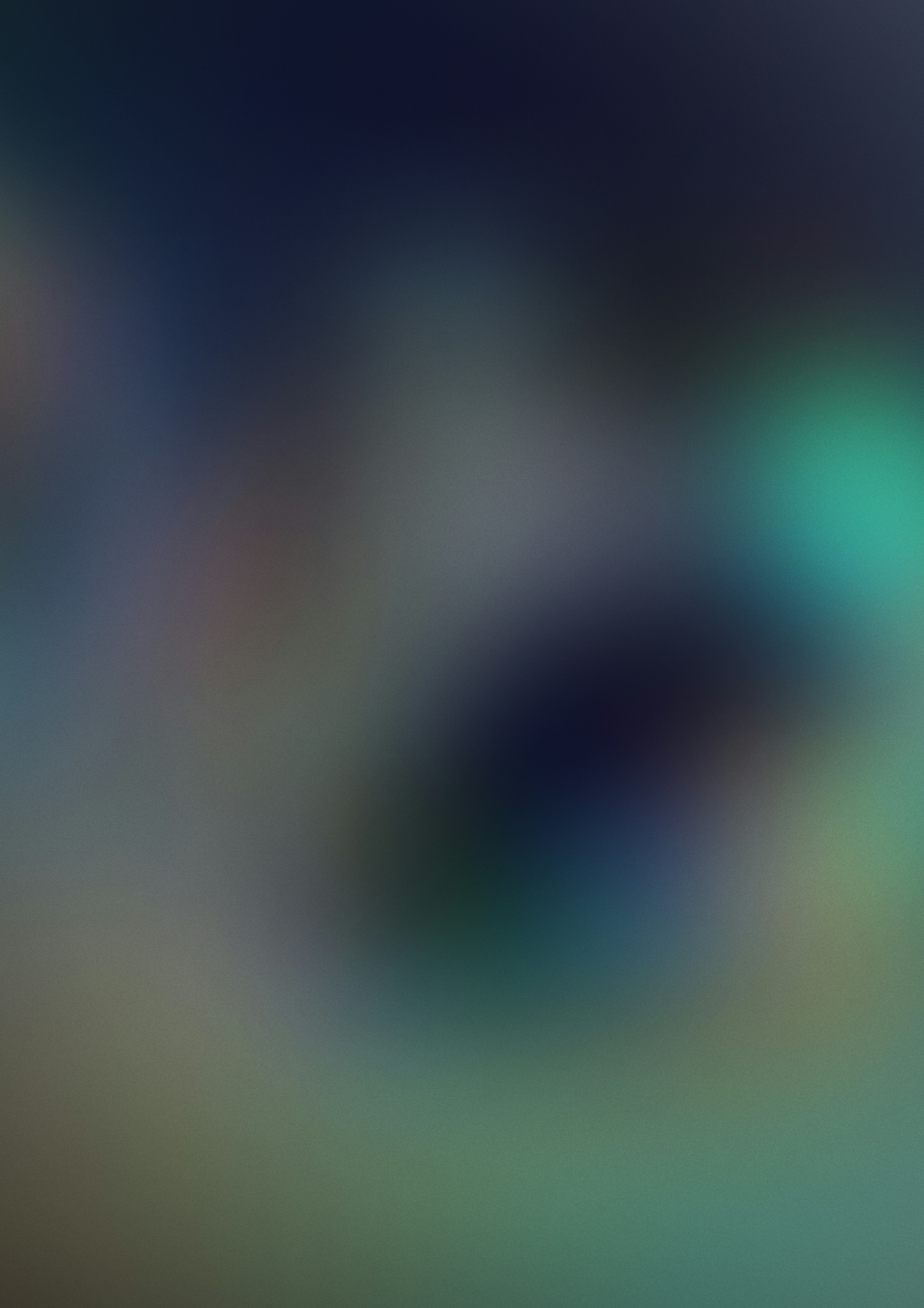 Ein verschwommenes Bild eines kreisförmigen Objekts