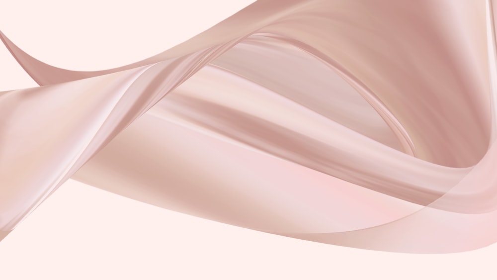 ein weißer und rosa abstrakter Hintergrund mit glatten Linien