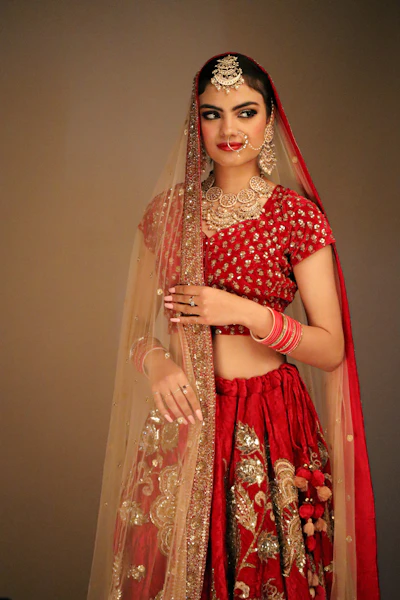 Shagun Instagram post: bridal lehenga