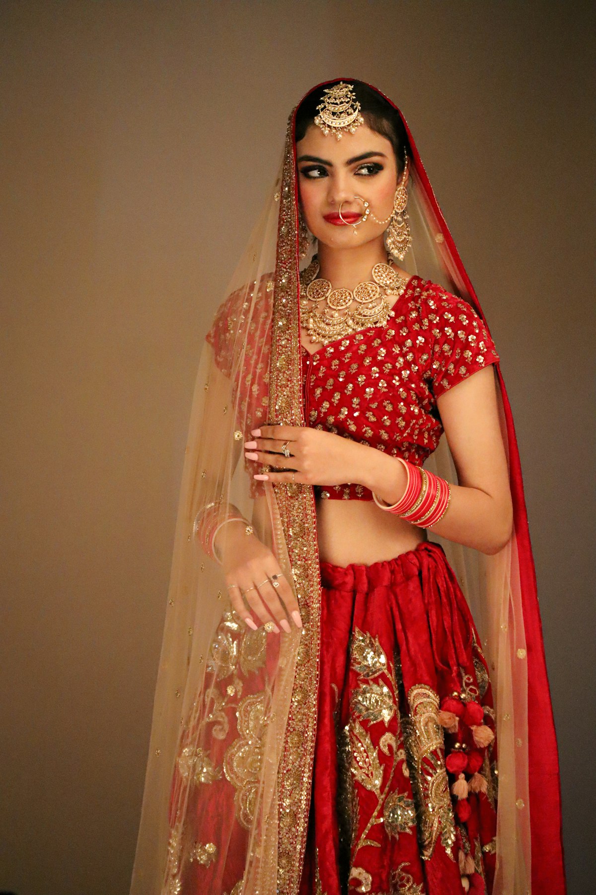 Royal Red Bridal Lehenga