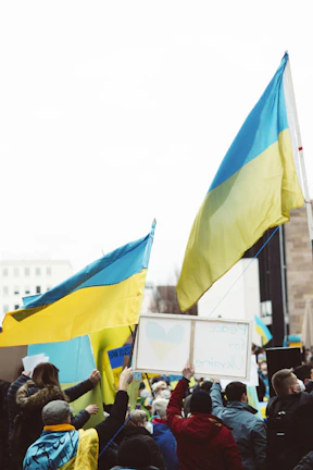 Collage of diverse people using rk ukraine leader apps in daily life.