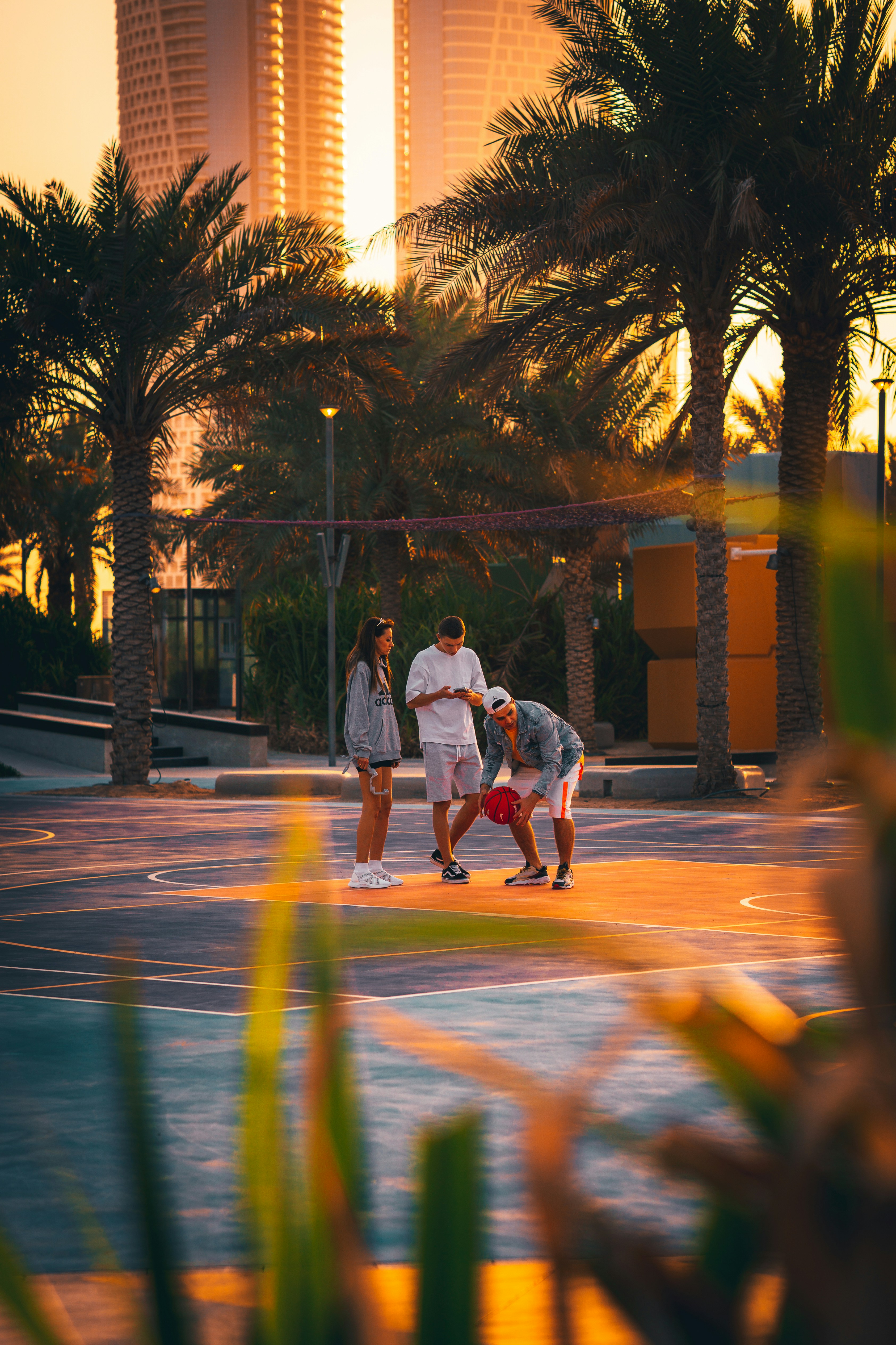 family enjoying dubai