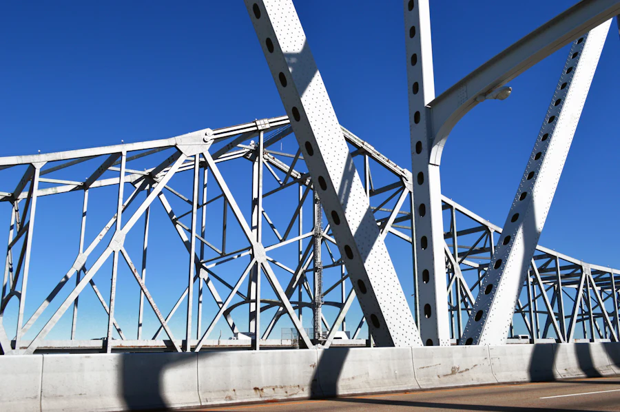 Steel bridge structure