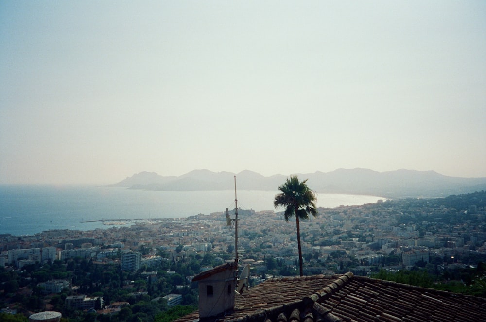 a view of a city and a body of water