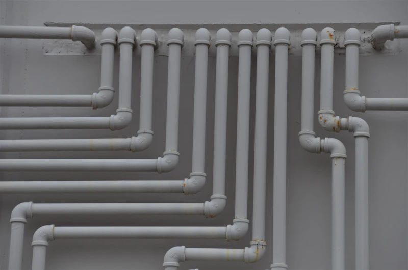 Plumbing work — placeholder for Aaron's photo