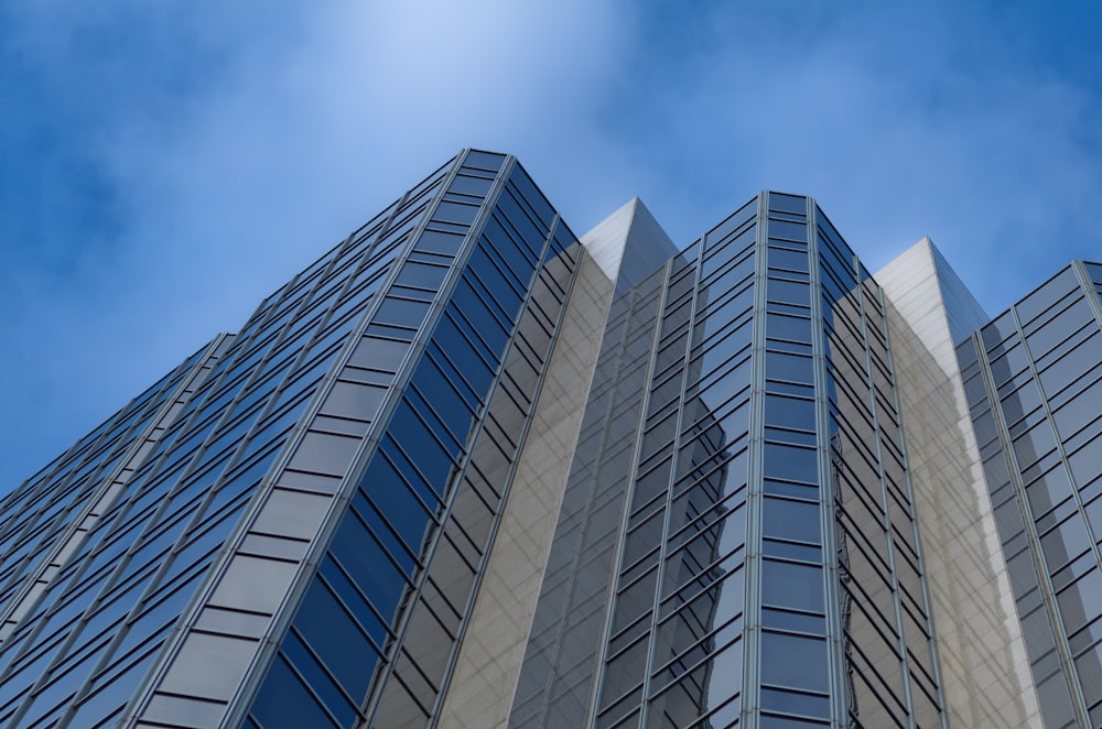 a very tall building with a lot of windows