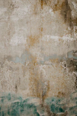 Close-up of a textured wall with earthy beige and olive green tones blending organically.