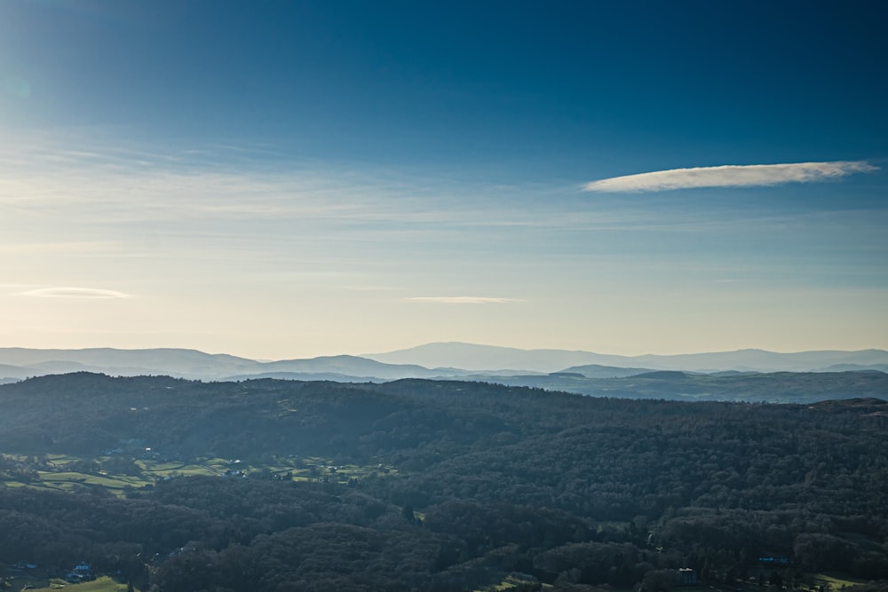 a view of a mountain