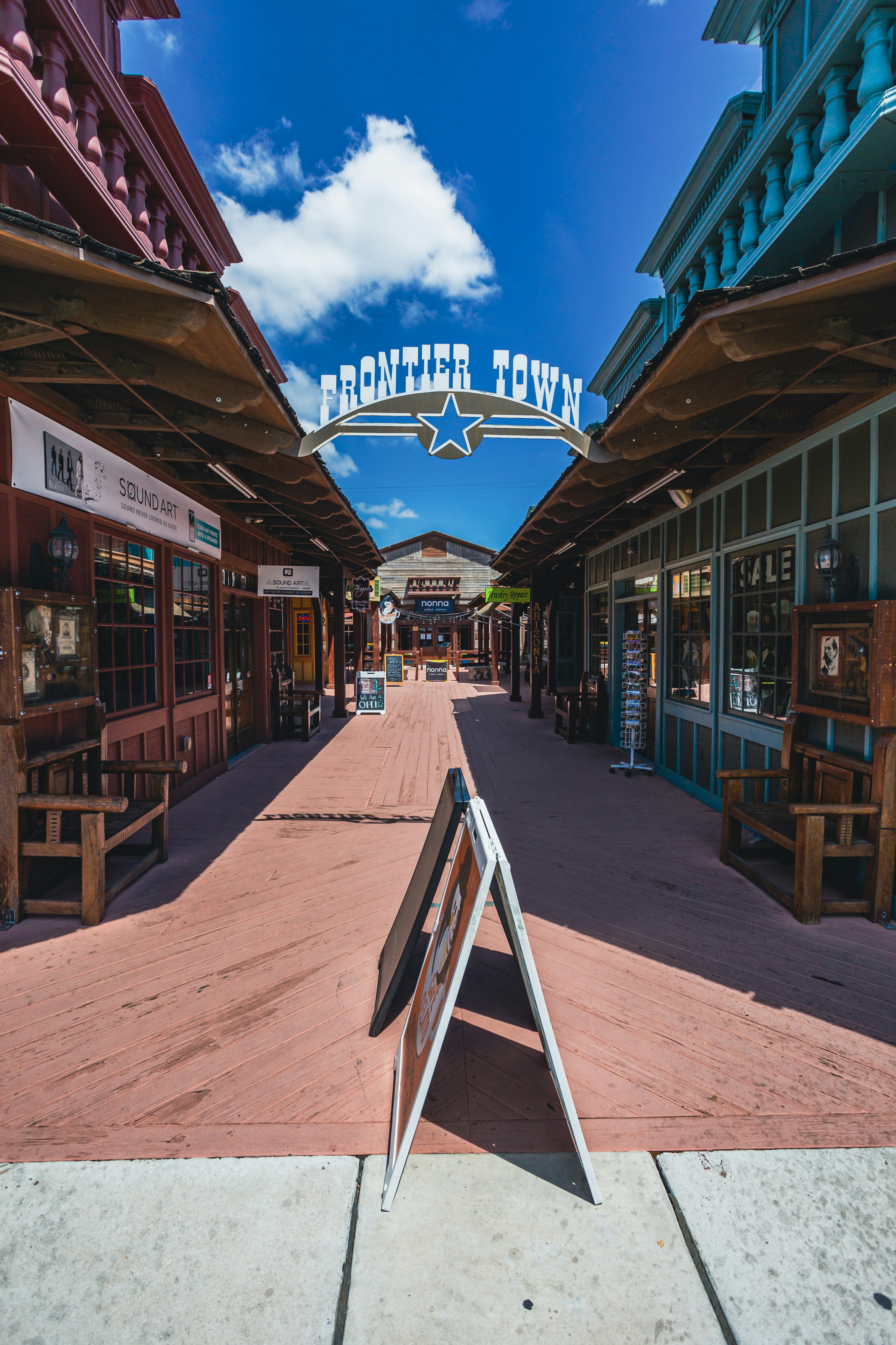 a sign that is on the side of a road