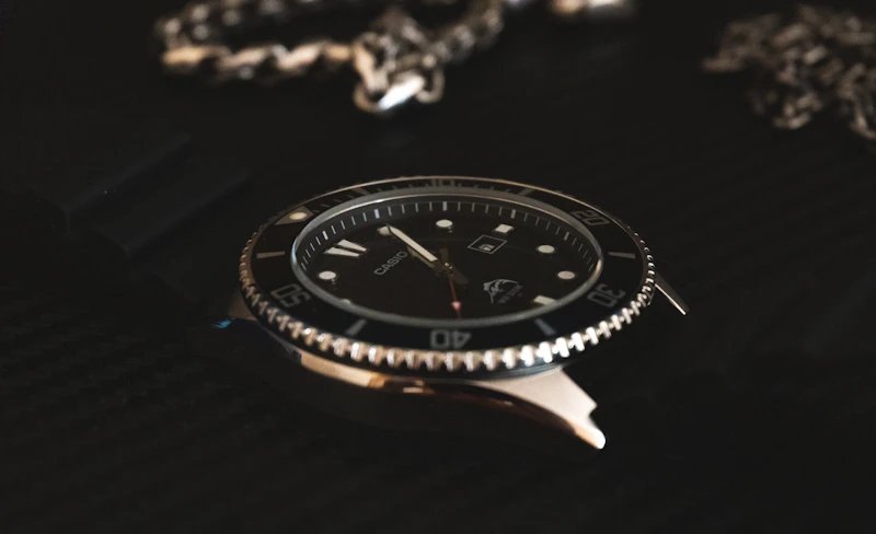 Casio Duro MDV106-1A "Marlin" 200M Dive Watch Black Resin