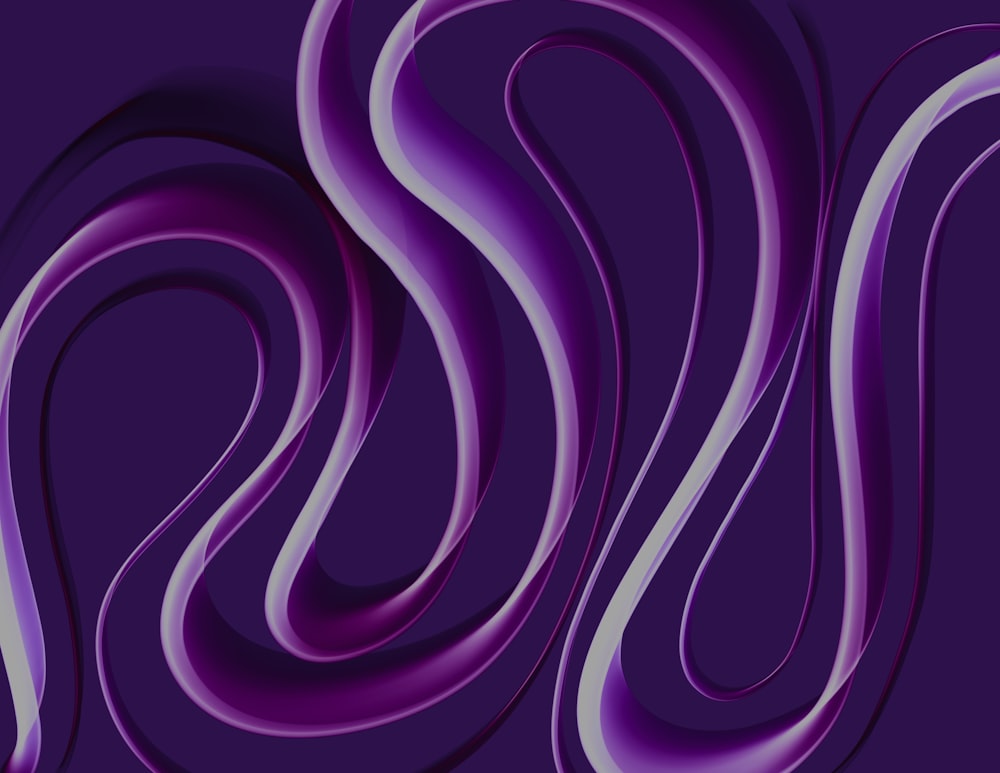 an abstract purple background with wavy lines