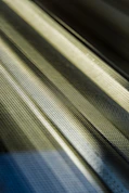 a blurry photo of a blue and white object