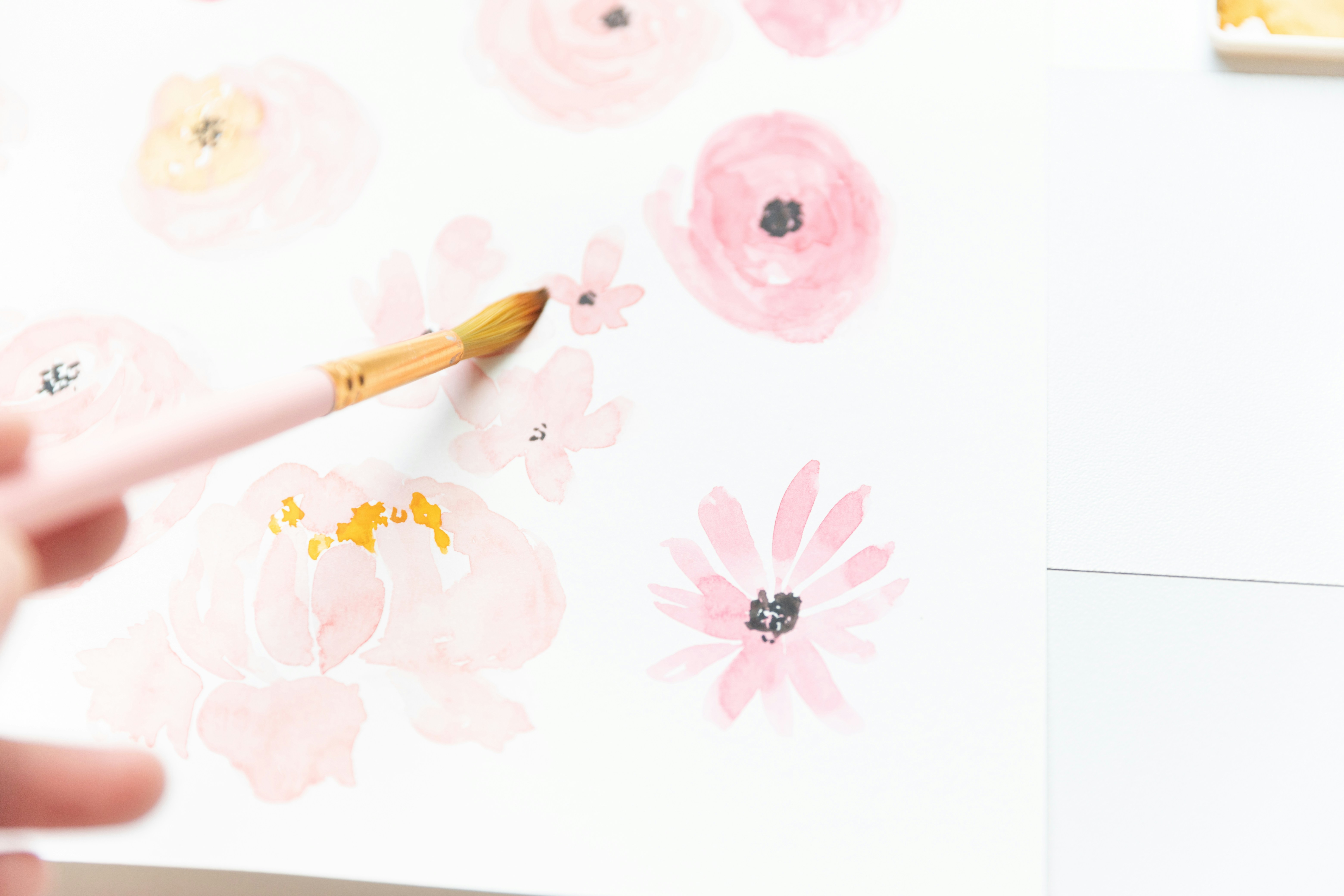 pastel watercolor flowers, wallpaper, Kindness Crafts for Adults: Spreading Joy Through Making 2