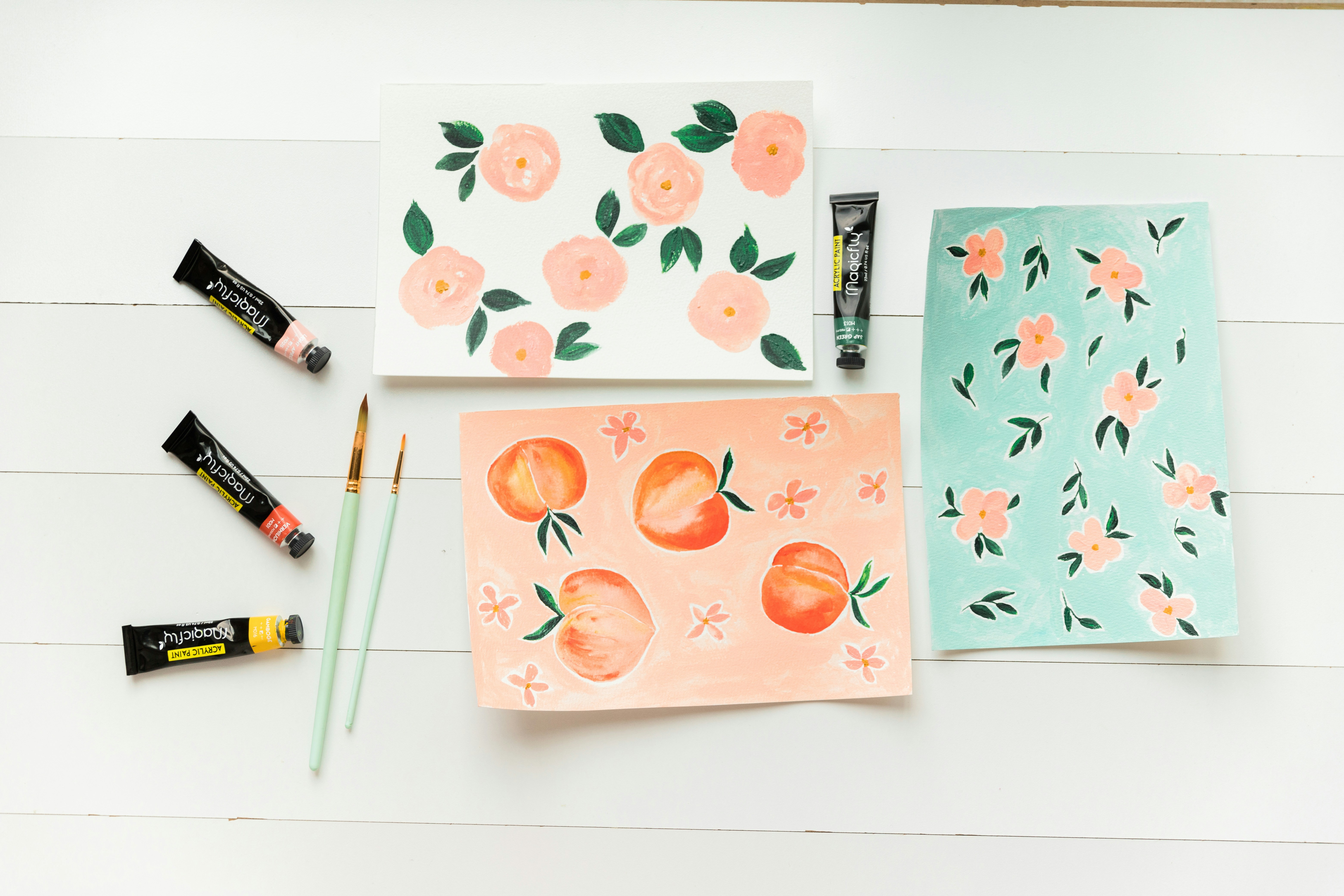 pastel watercolor flowers, wallpaper, Kindness Crafts for Adults: Spreading Joy Through Making 5