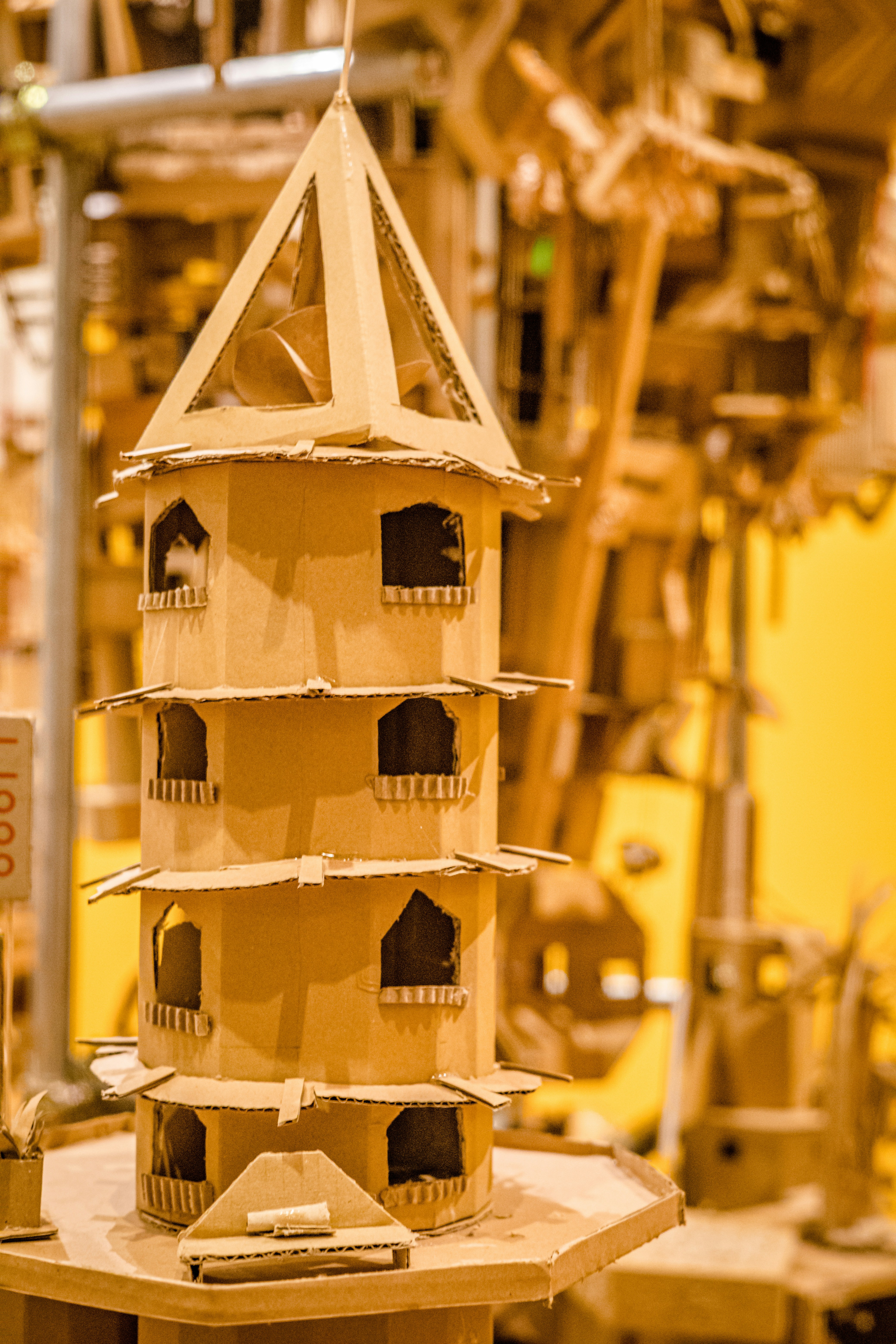 cardboard craft art studio, wallpaper, DIY Crafts with Cardboard: Creative Upcycling Ideas for All Ages 6
