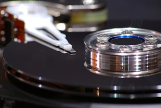 a close up of a disc with a toothbrush on top of it