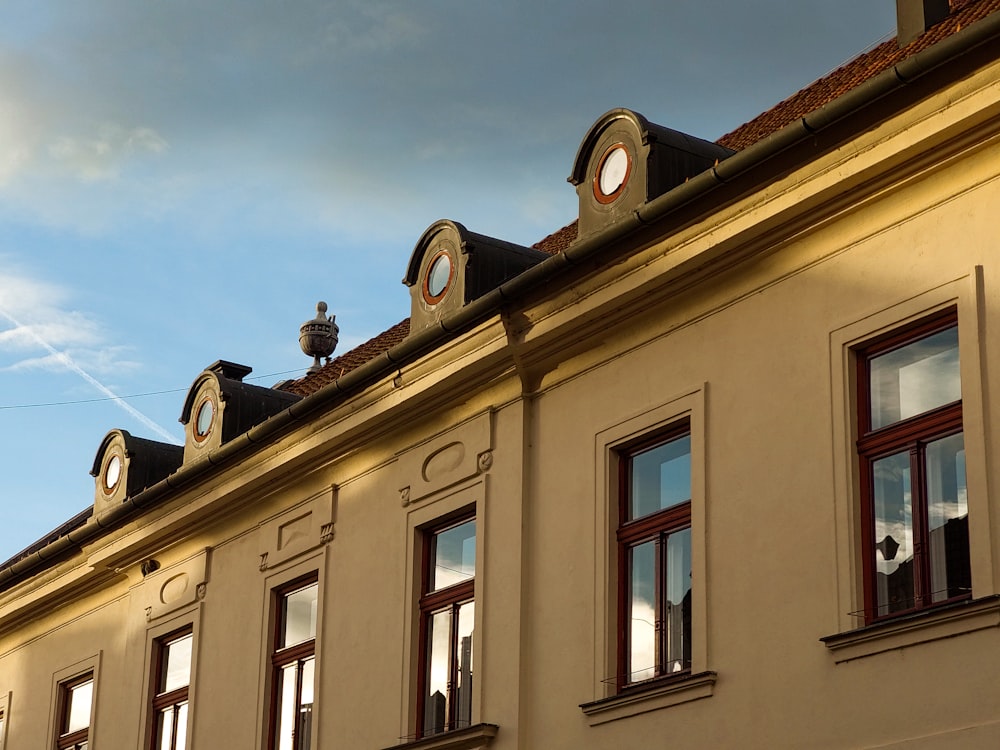 a building with a clock on the top of it