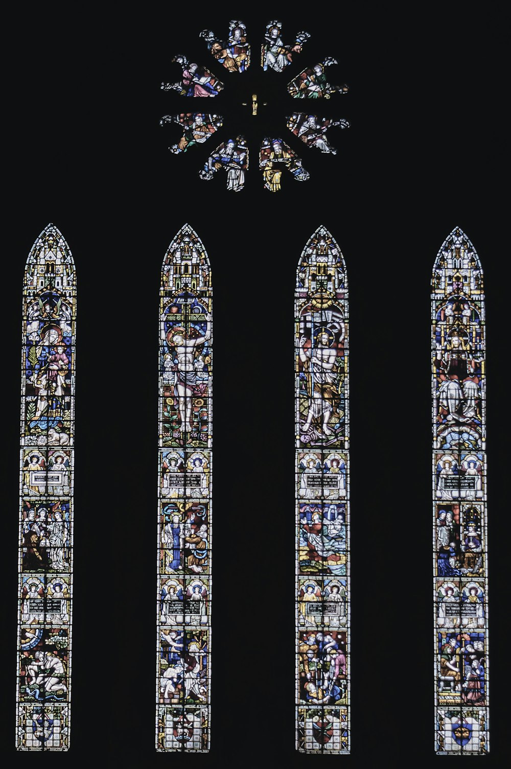 eine Nahaufnahme der Kathedrale von Chartres
