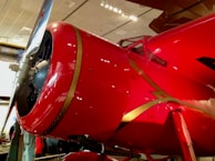 Photo of an elegant layout showcasing the variety of Reonaero's aviation parts in a showroom setting.