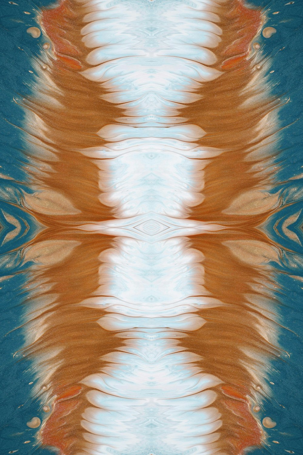 an abstract image of a blue and brown background
