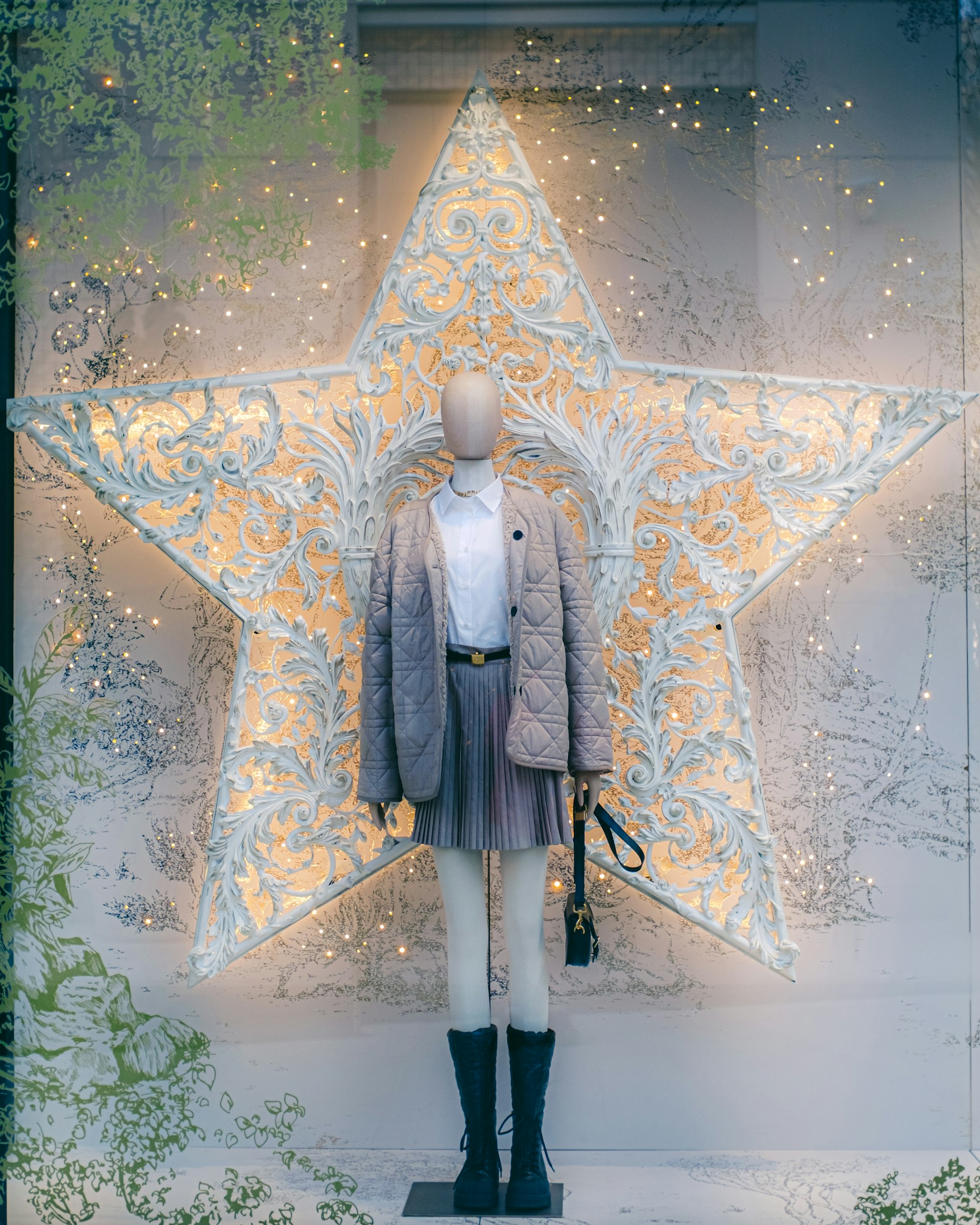 woman wearing yellow long-sleeved dress under white clouds and blue sky during daytime