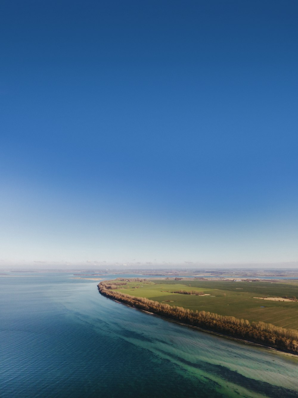 a view of a large body of water