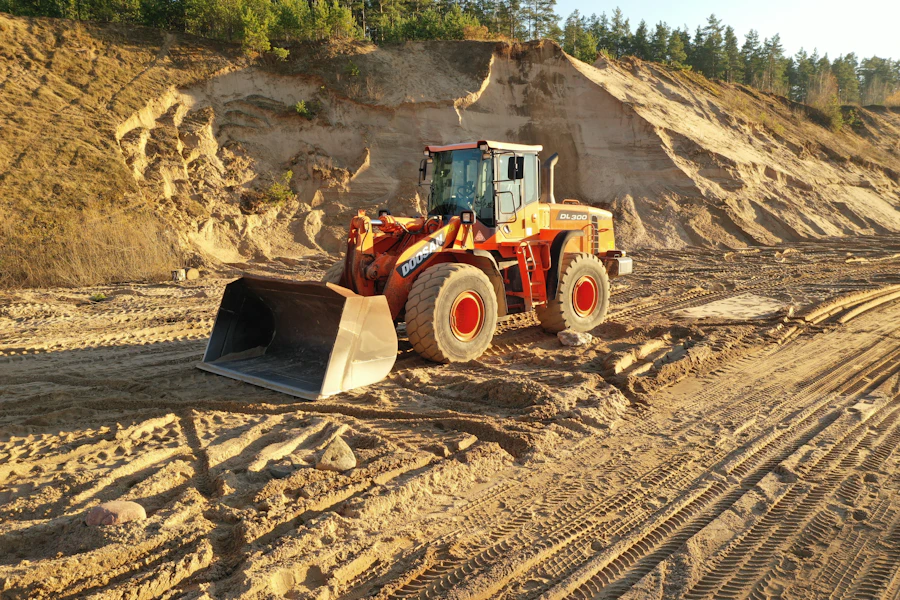 Bulldozer handed over on site