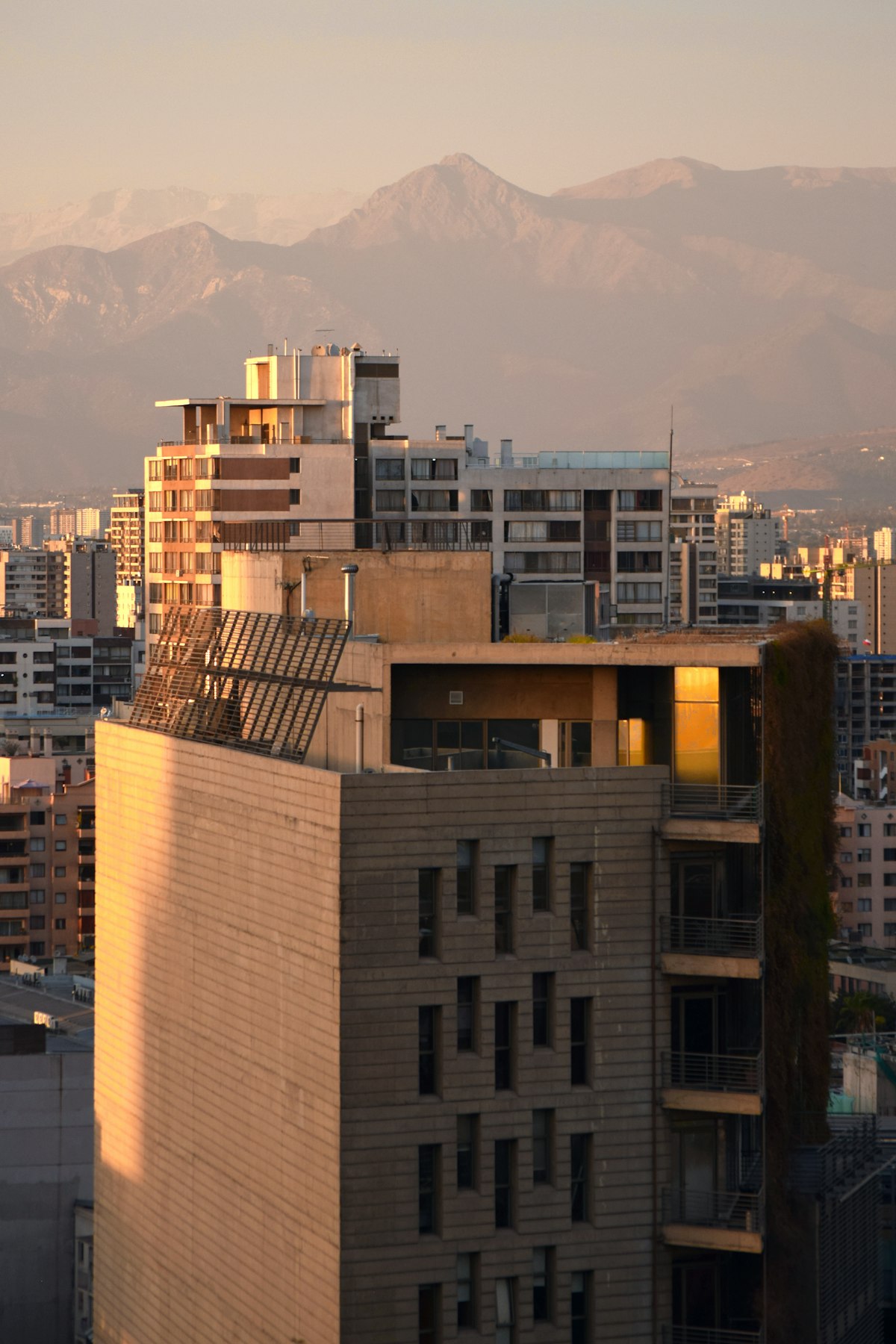 Santiago urban landscape